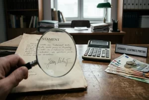 Podważenie testamentu a zachowek