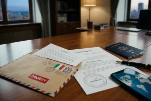 Spadkobierca za granicą