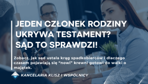 stwierdzenie nabycia spadku
